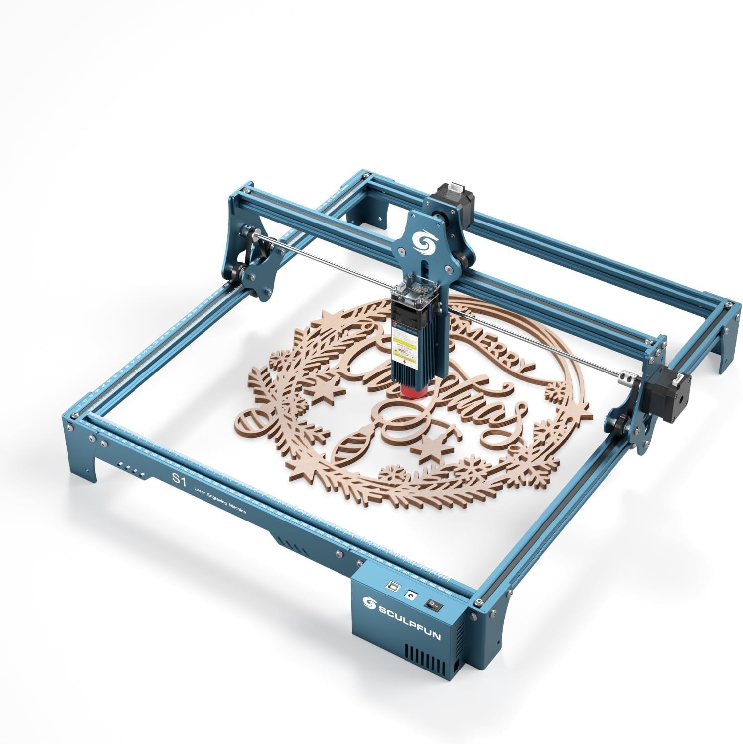 5W Laser Engraver Desktop Cutter High Precision Wood Acrylic 410x420mm