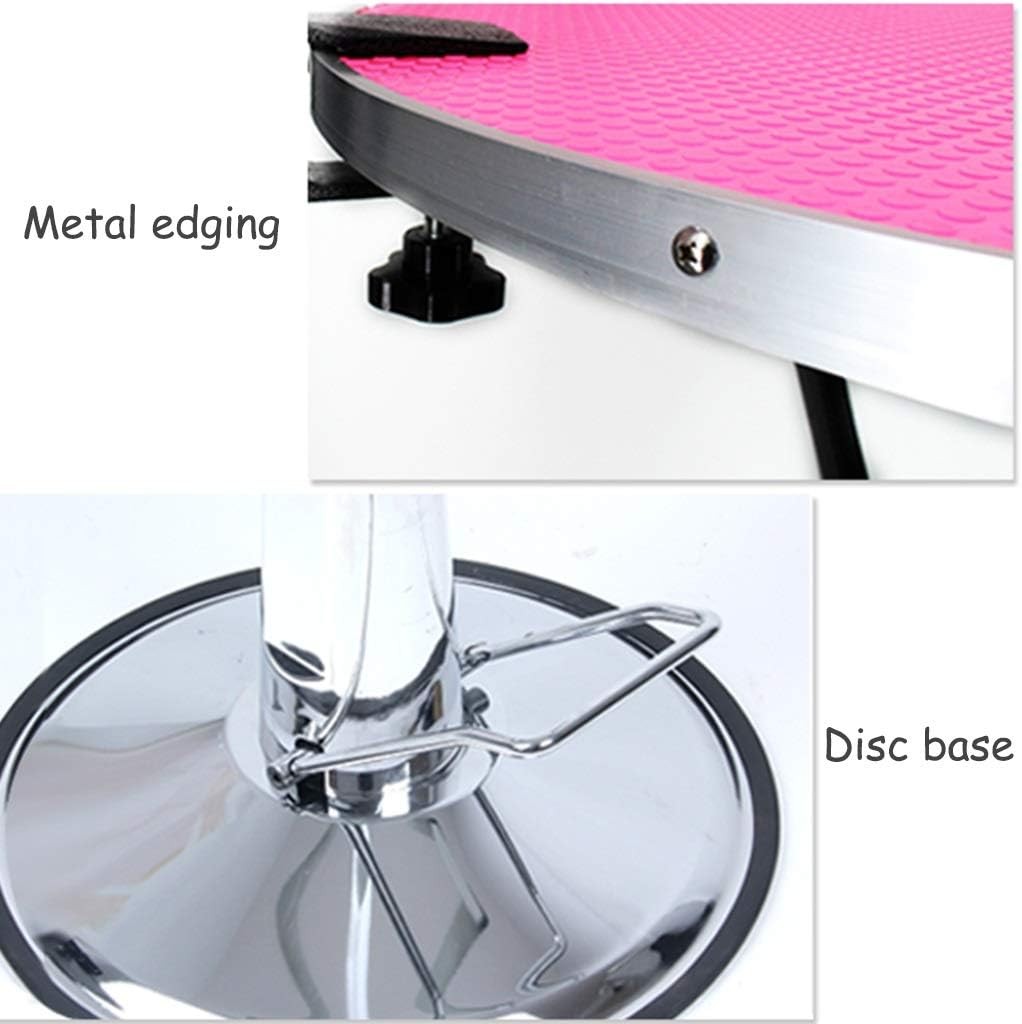 Hydraulic Dog Grooming Table Adjustable Height Folding Round Non Slip
