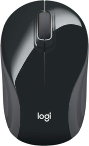 Mini Wireless Mouse USB Portable Pocket Laptop Travel Black