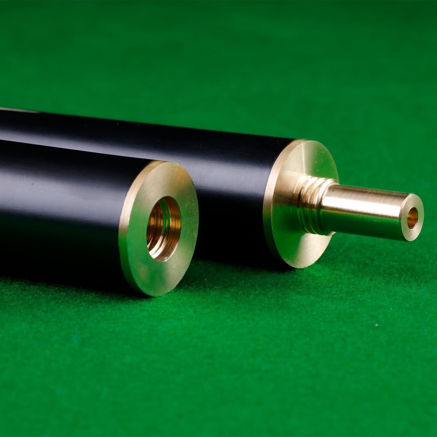 3/4 Cut Snooker Pool Cue 57" 9.5mm Tip Extension Case Wood Choice
