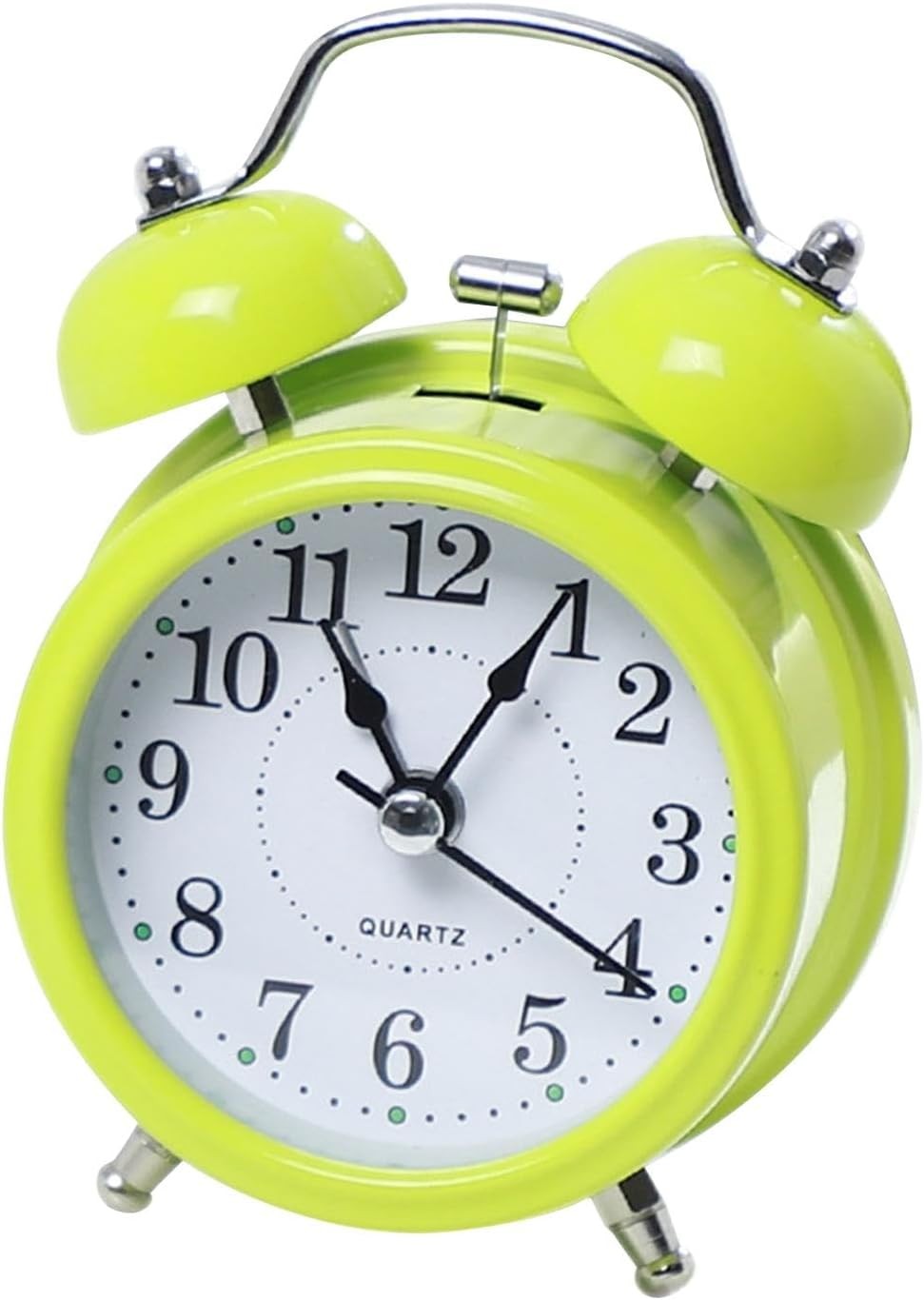 5 Pack Twin Bell Alarm Clocks Luminous Dial Backlight Heavy Sleepers