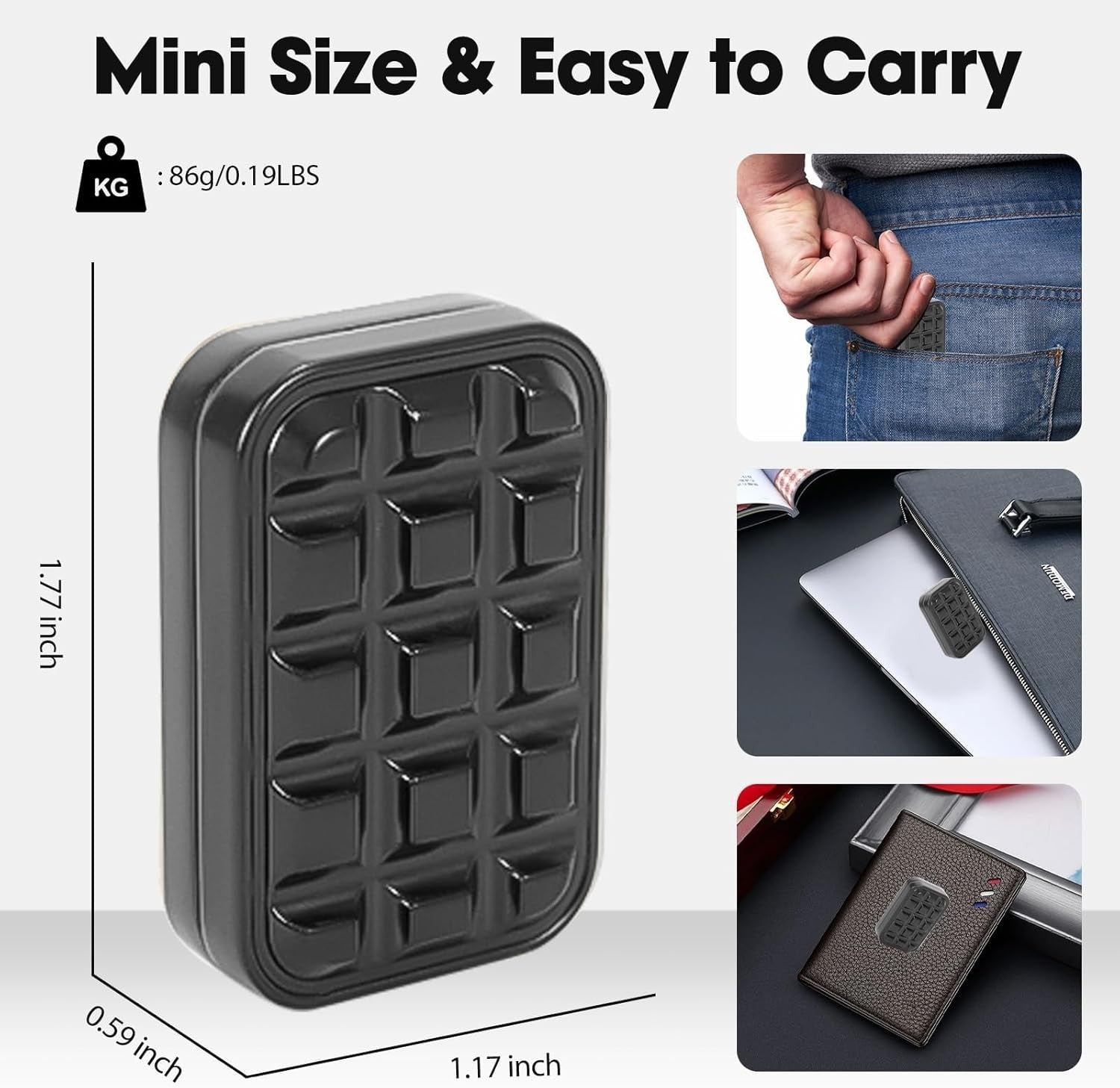 Poker Style Magnetic Fidget Slider Metal Clicker Anxiety Focus