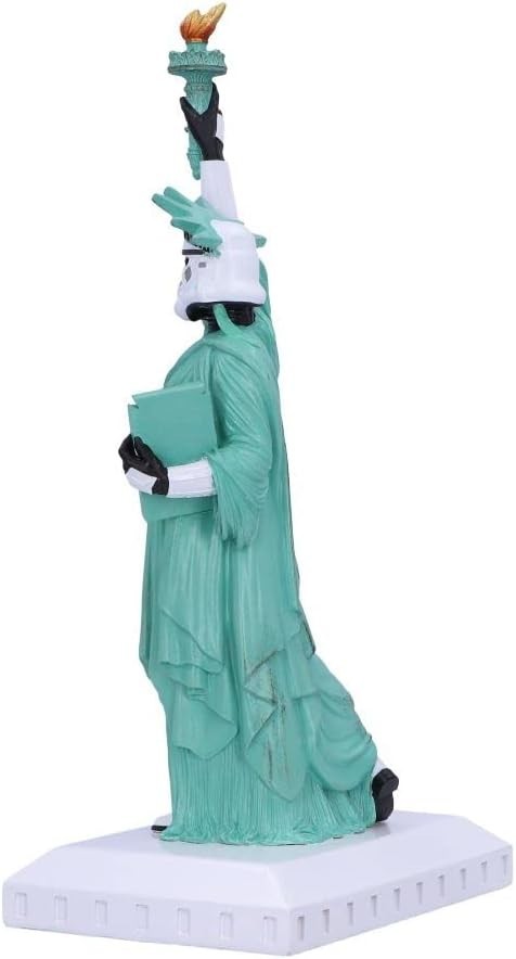 Statue of Liberty Stormtrooper Figurine 16.5cm Resin Collectible Home Decor