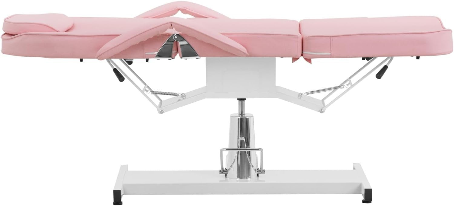 Premium Adjustable Beauty Bed Massage Tattoo Therapy Table With Reclining Back