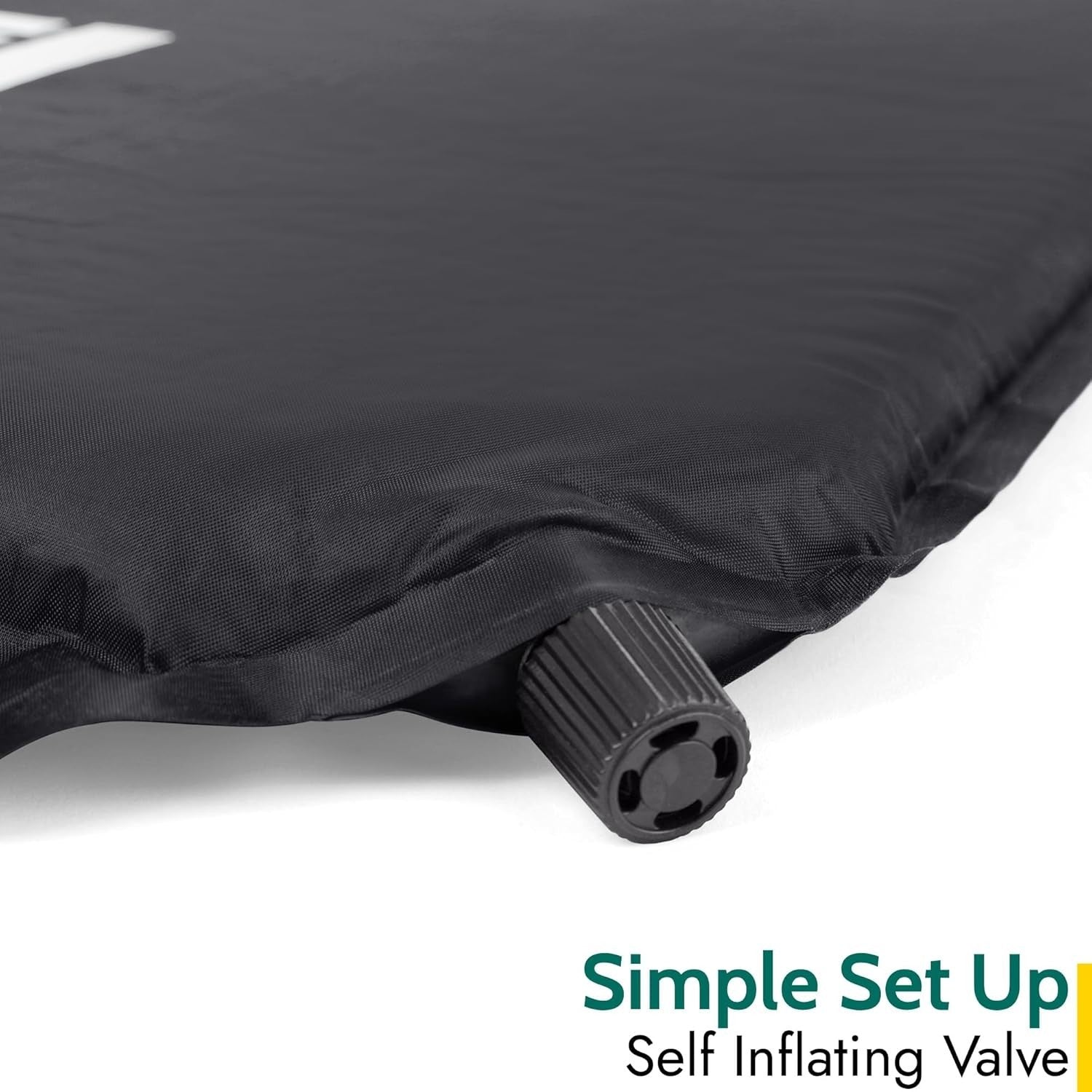 Self-Inflating Double Camping Mat 2.5cm Thick Lightweight Travel