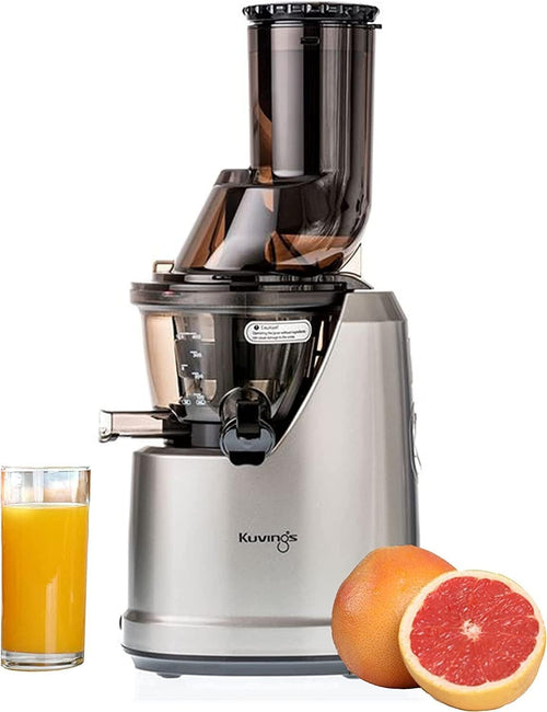 Cold Press Juicer 76mm Wide Feed Chute Whole Fruit Quiet Easy Clean