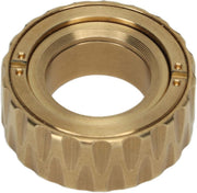 Gold Ratchet Ring Fidget Metal Rotating Slider Stress Relief ADHD