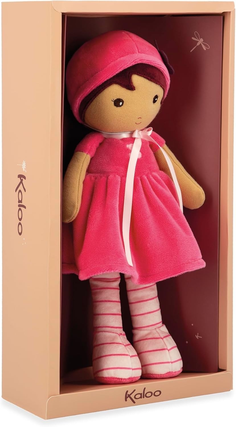 32cm Soft Fabric Baby Doll Pink Outfit Cuddly First Doll Machine Washable