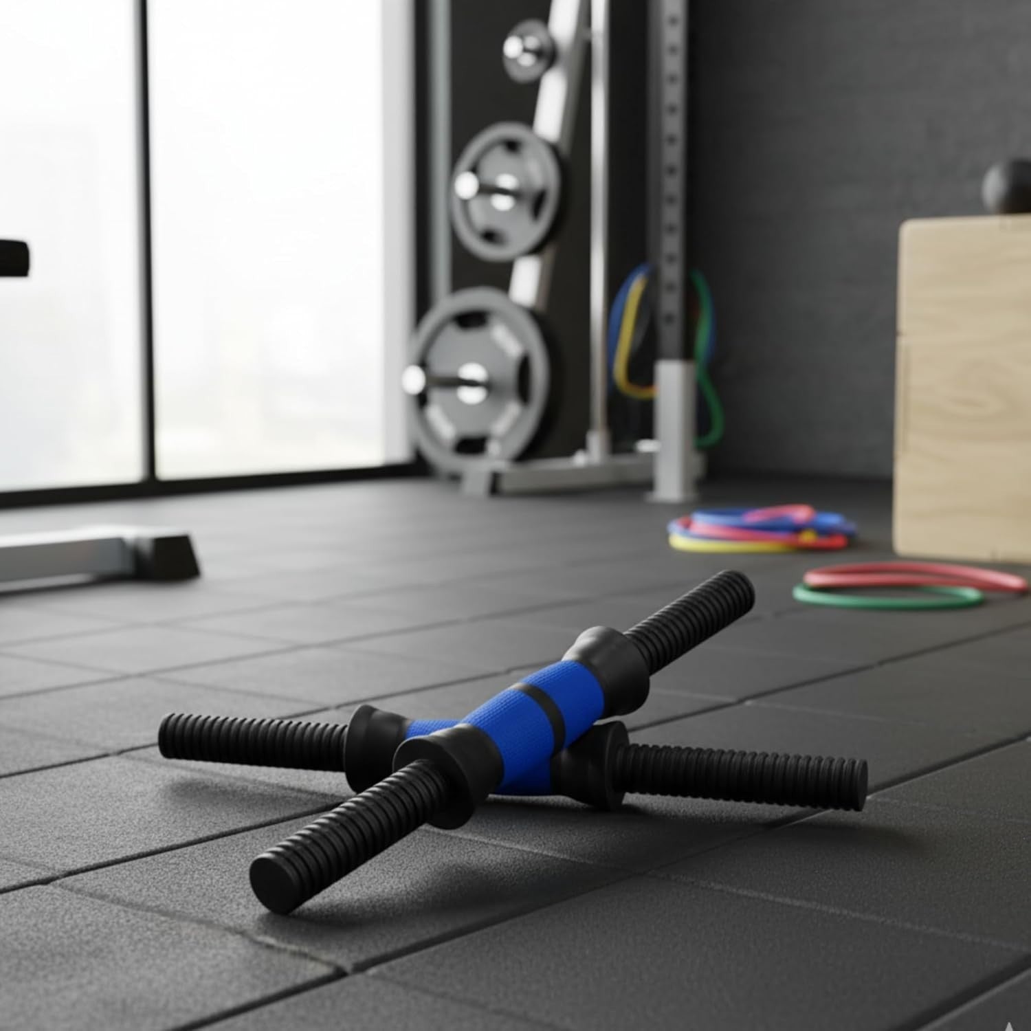 Adjustable Dumbbell Barbell Set 10–50kg Home Gym Weight Lifting