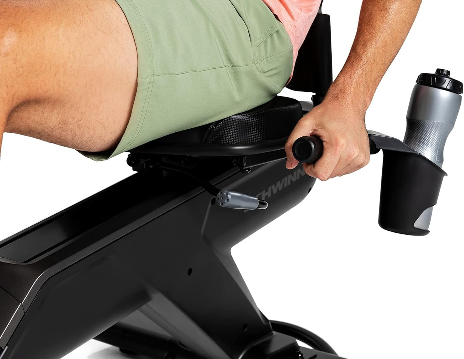Recumbent Exercise Bike Magnetic Bluetooth LCD Quiet Comfort Seat Home Fitness