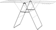 Large Indoor Clothes Airer 25m Stainless Steel Foldable Drying Rack Adjustable