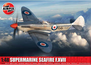 1:48 Military Seafire F.XVII Model Kit Set w/ Decals Sprues Paints