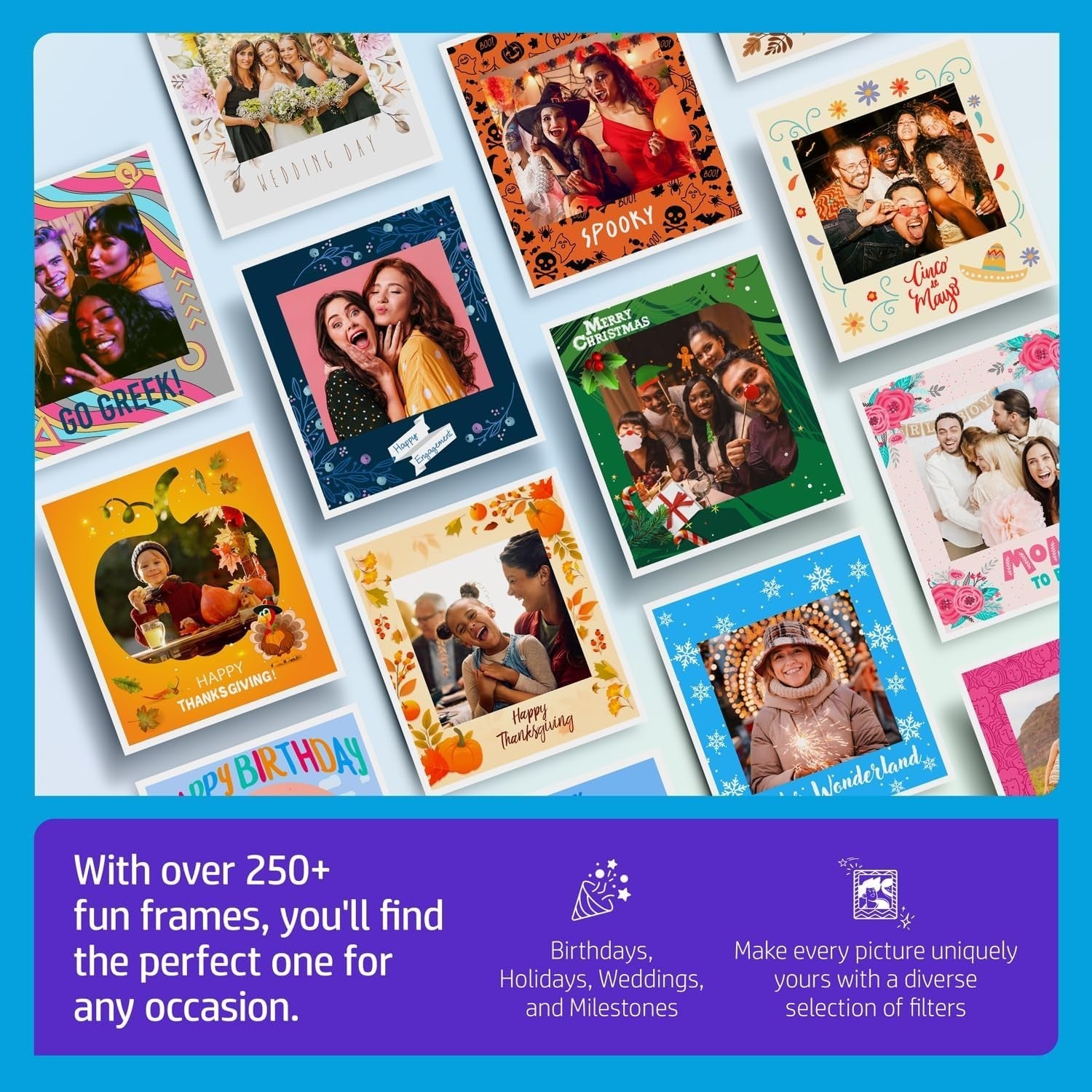 Sprocket Photo Booth Instant Color Printer | Wi-Fi | Starter Bundle
