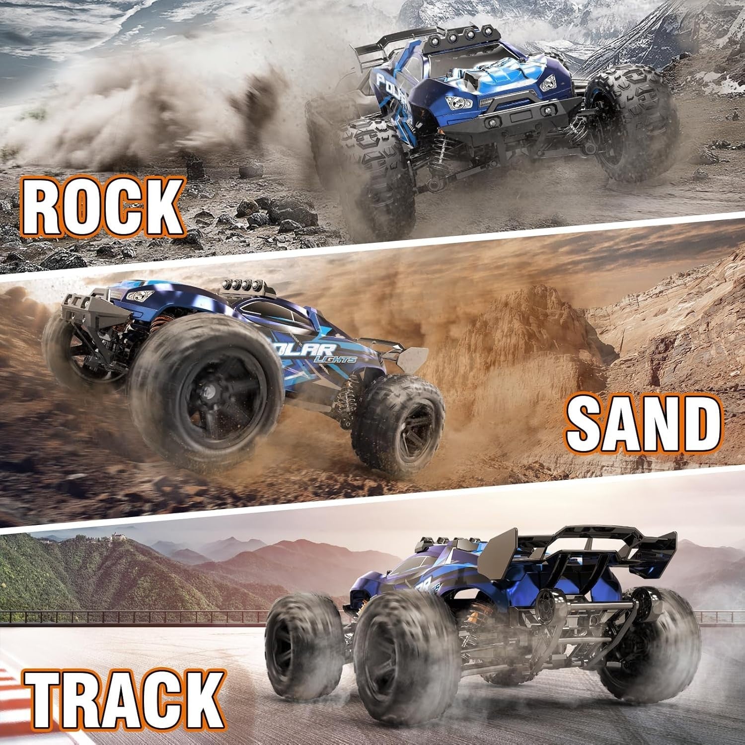 1:14 All Terrain RC Car – High-Speed 4WD Monster Truck for Adults & Kids