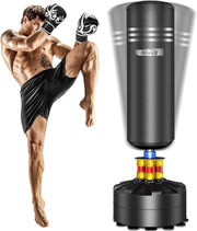 Free Standing Punching Bag Heavy Duty Boxing Kickboxing MMA Training