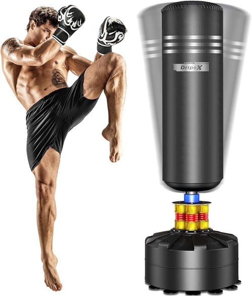 Free Standing Punching Bag Heavy Duty Boxing Kickboxing MMA Training