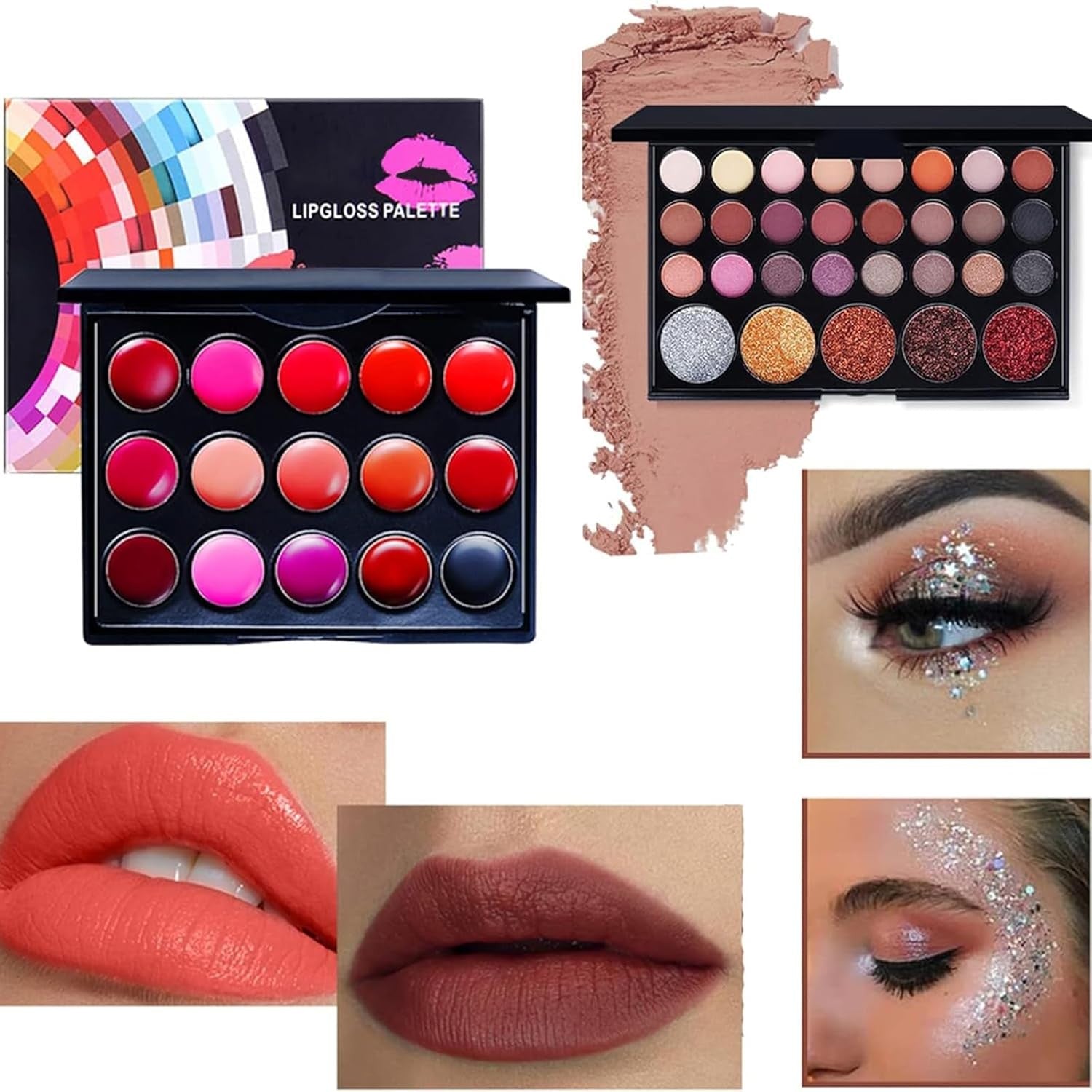 All In One Makeup Kit 27PCS Full Face Set Eyeshadow Lipstick