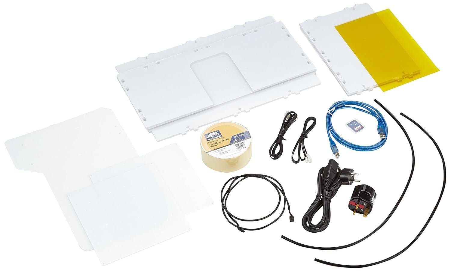 Dual Extruder Enclosed 3D Printer Heated Bed Metal Frame 225x145x150mm