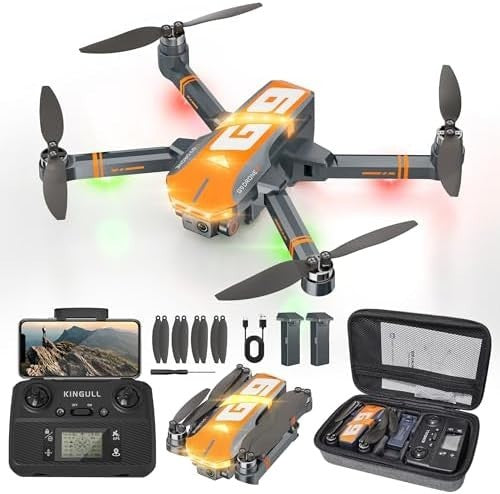 G9 4K GPS Drone with Camera, Brushless Motor, Follow Me, 45-Min Flight