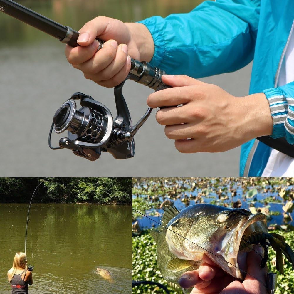 Portable Telescopic Fishing Rod & Spinning Reel Combo Carbon Fiber