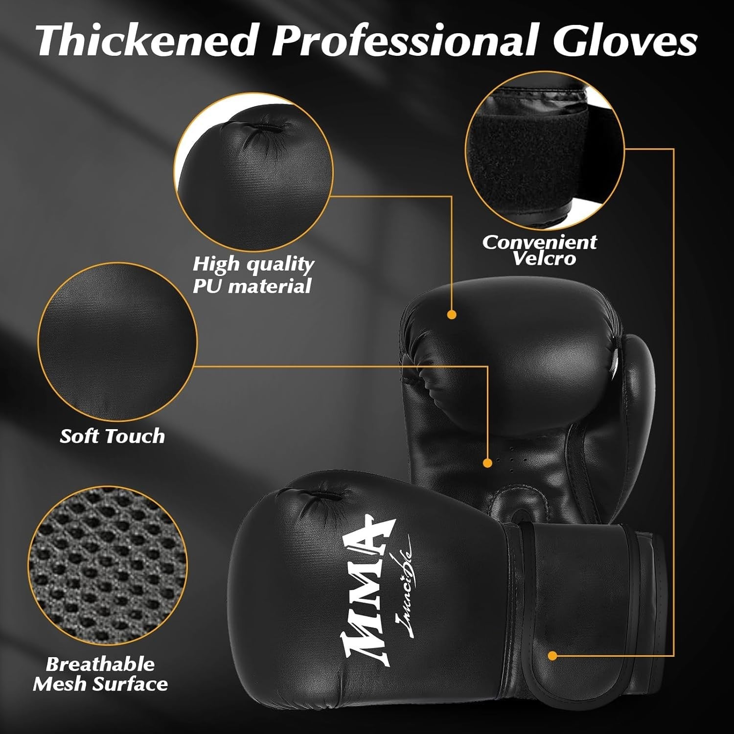 4ft Boxing Punch Bag Unfilled Adult Training Kit Gloves Reflex Ball