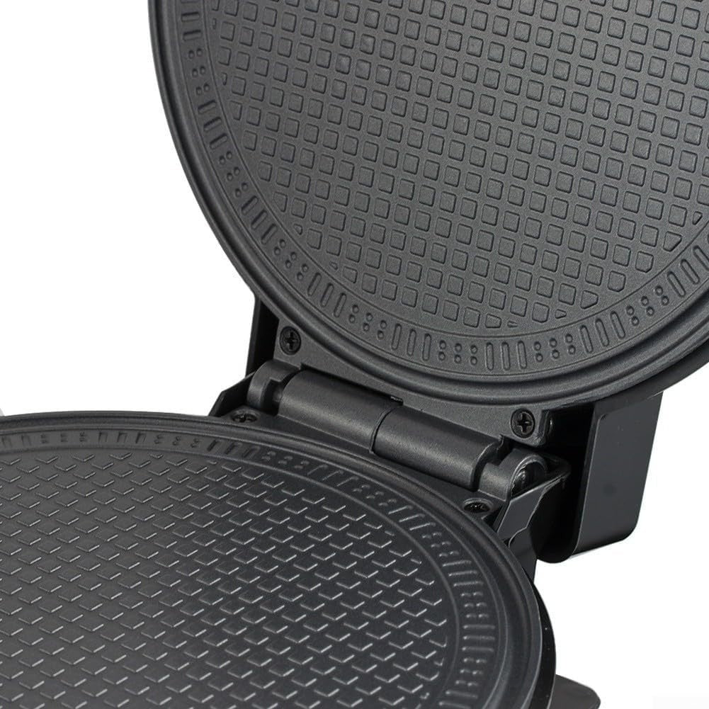 Electric Waffle Cone & Crepe Maker 1000W Double-Sided Non-Stick Compact Machine