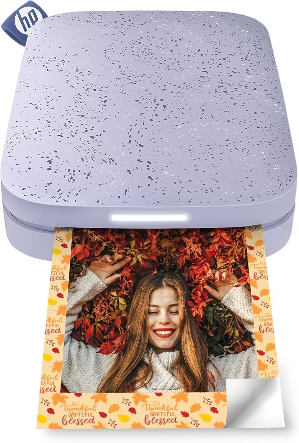 Portable Smartphone Photo Printer | 2x3 Wireless Color Prints | Purple