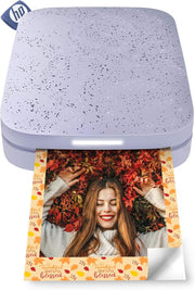 Portable Smartphone Photo Printer | 2x3 Wireless Color Prints | Purple