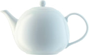 Porcelain Teapot 1.4L White Tea Pot Large Serving Dishwasher Safe