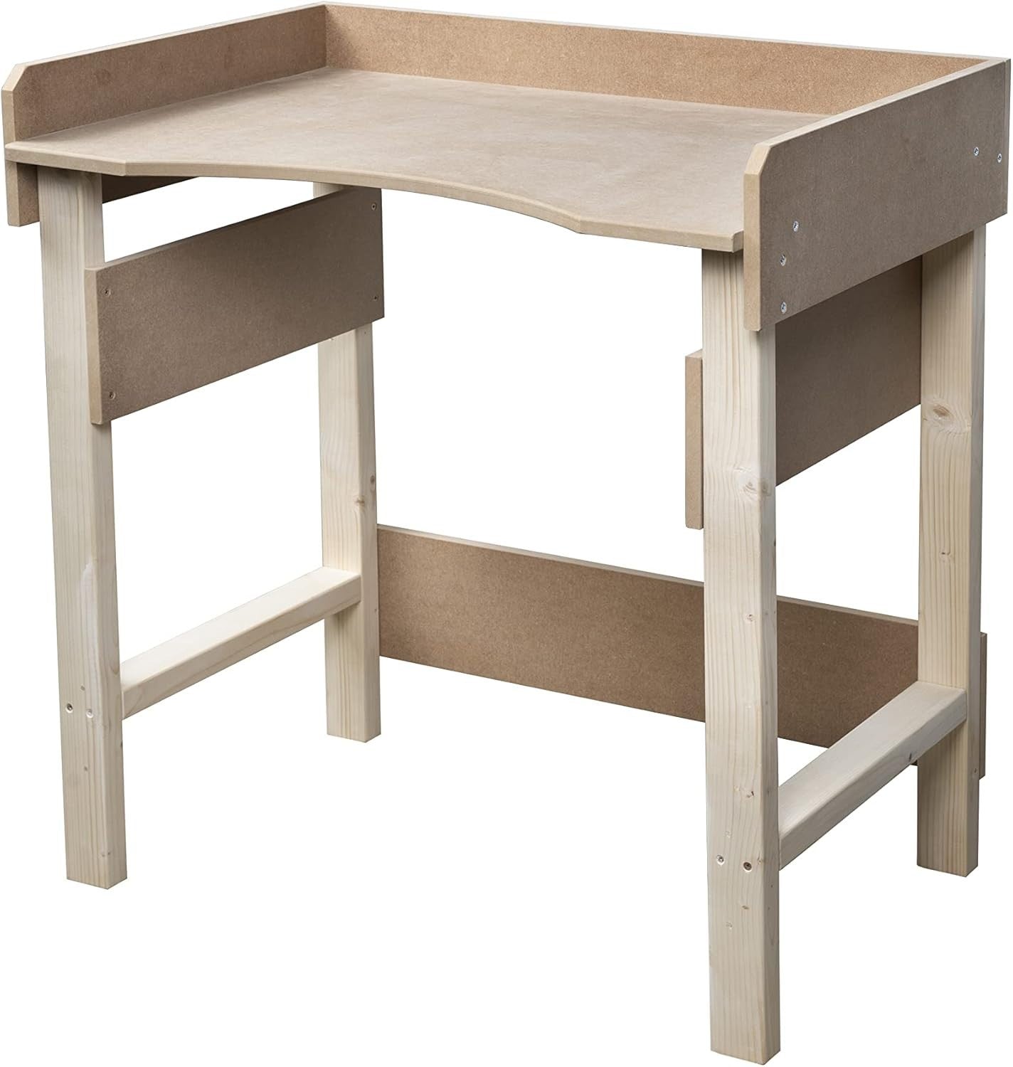 4ft Jewellers & Craftsman Workbench – 18mm MDF Fibreboard DIY Craft Table