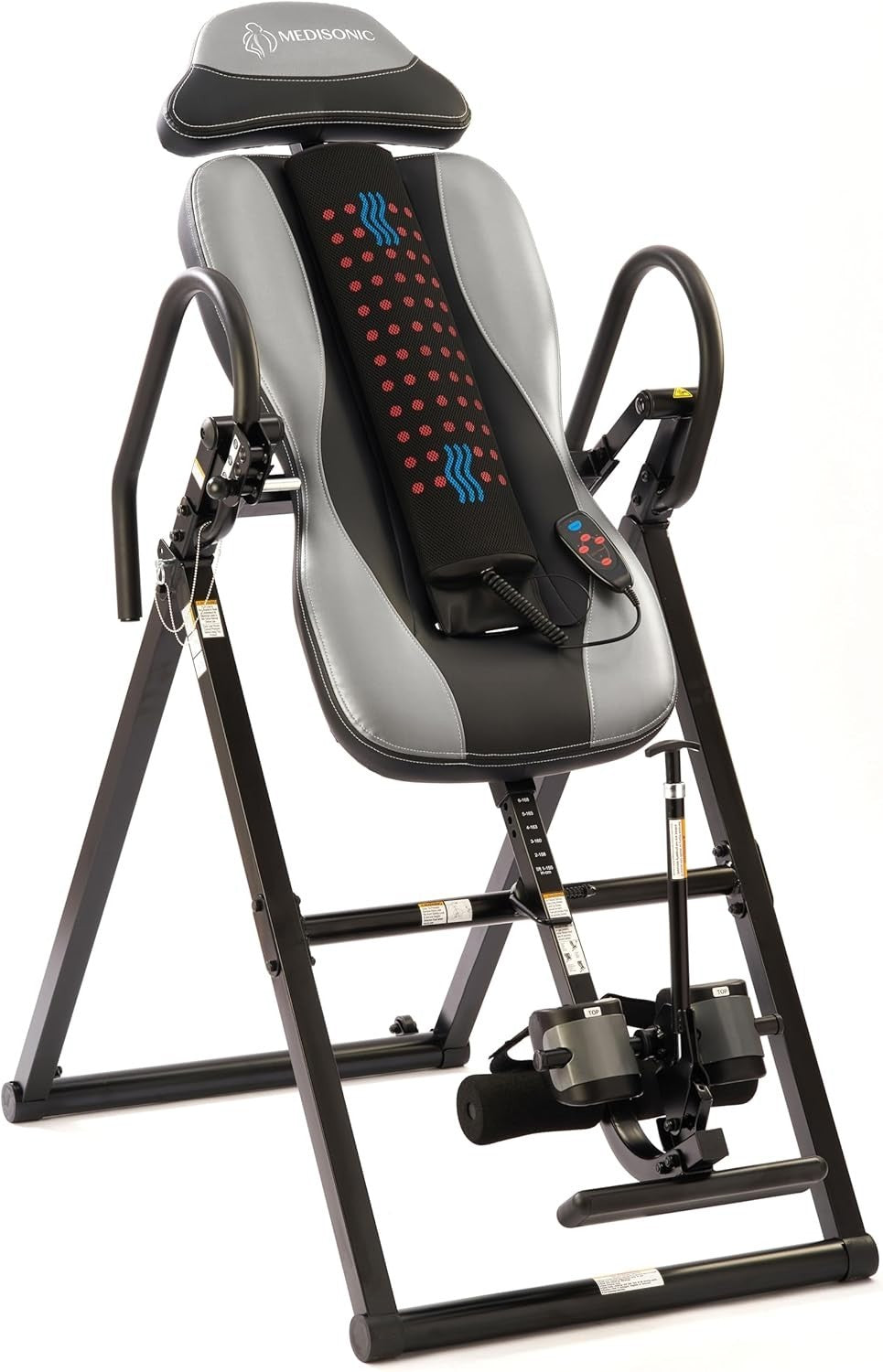 Advanced Inversion Table 300lb Heat & Vibrating Massage Pad Adjustable