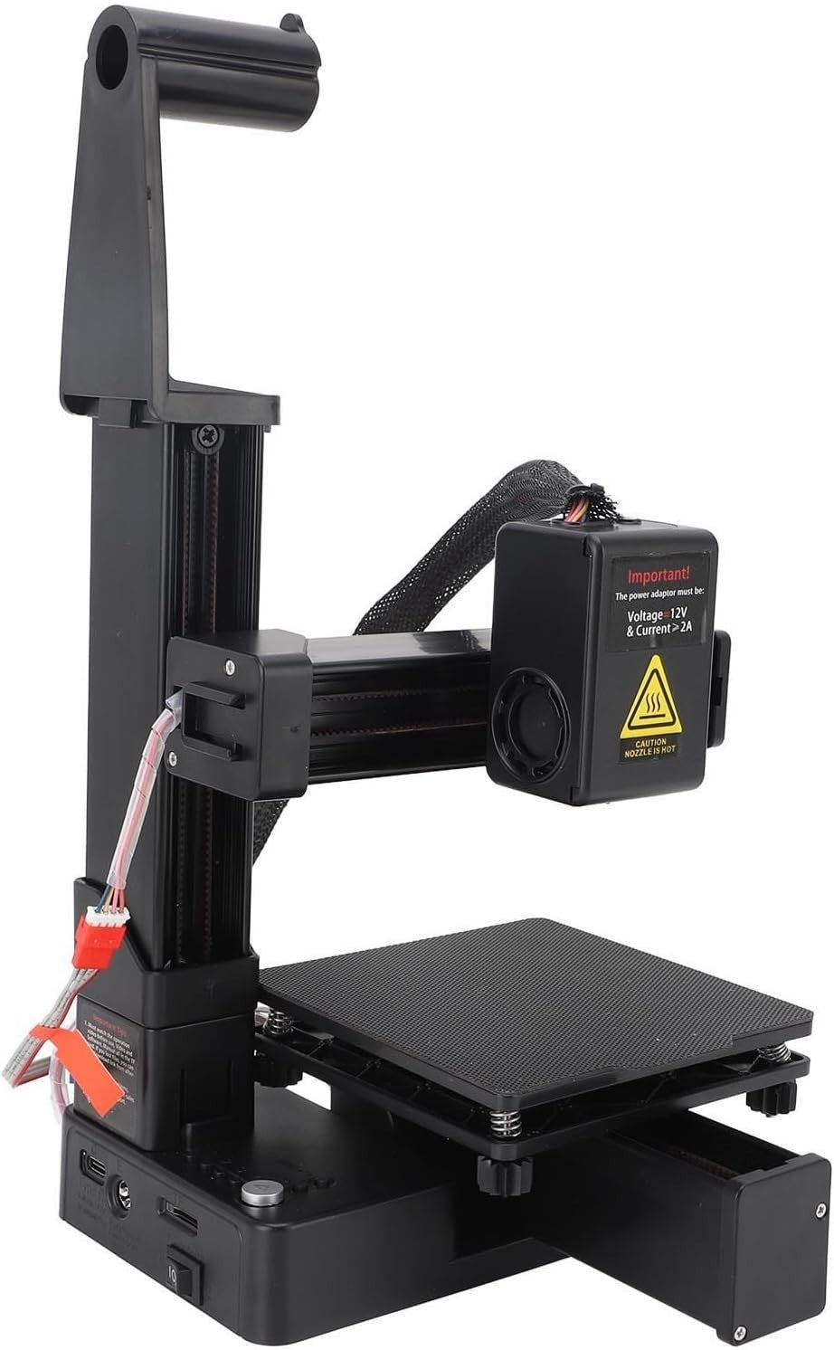 Mini 3D Printer Beginner Kids Fast Heat Compact Easy Use UK Plug