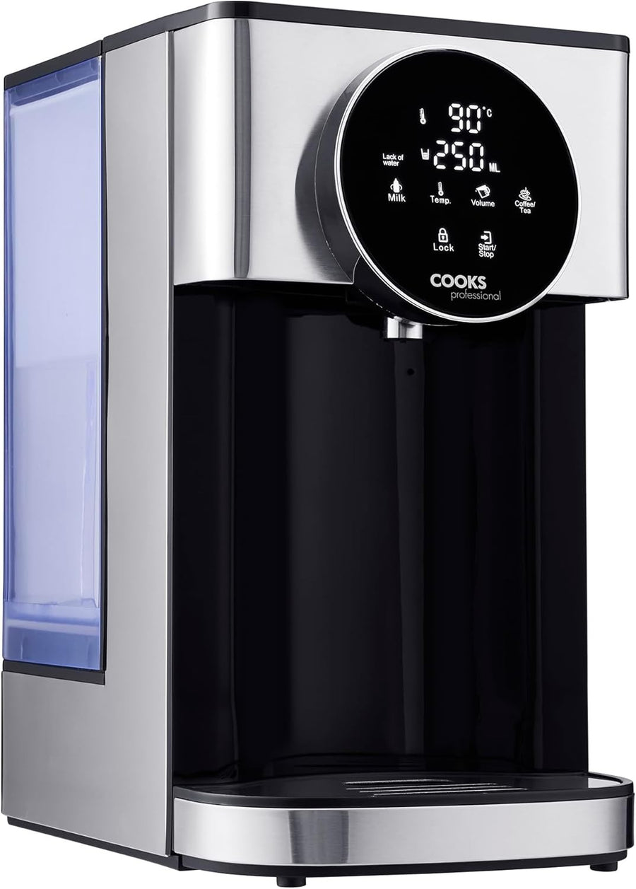 Instant Hot Water Dispenser 2600W 4L | Digital Touch Fast Boil Filtered