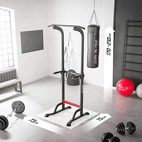 Professional Adjustable Power Tower – Pull-Up, Dip & Push-Up Home Gym
