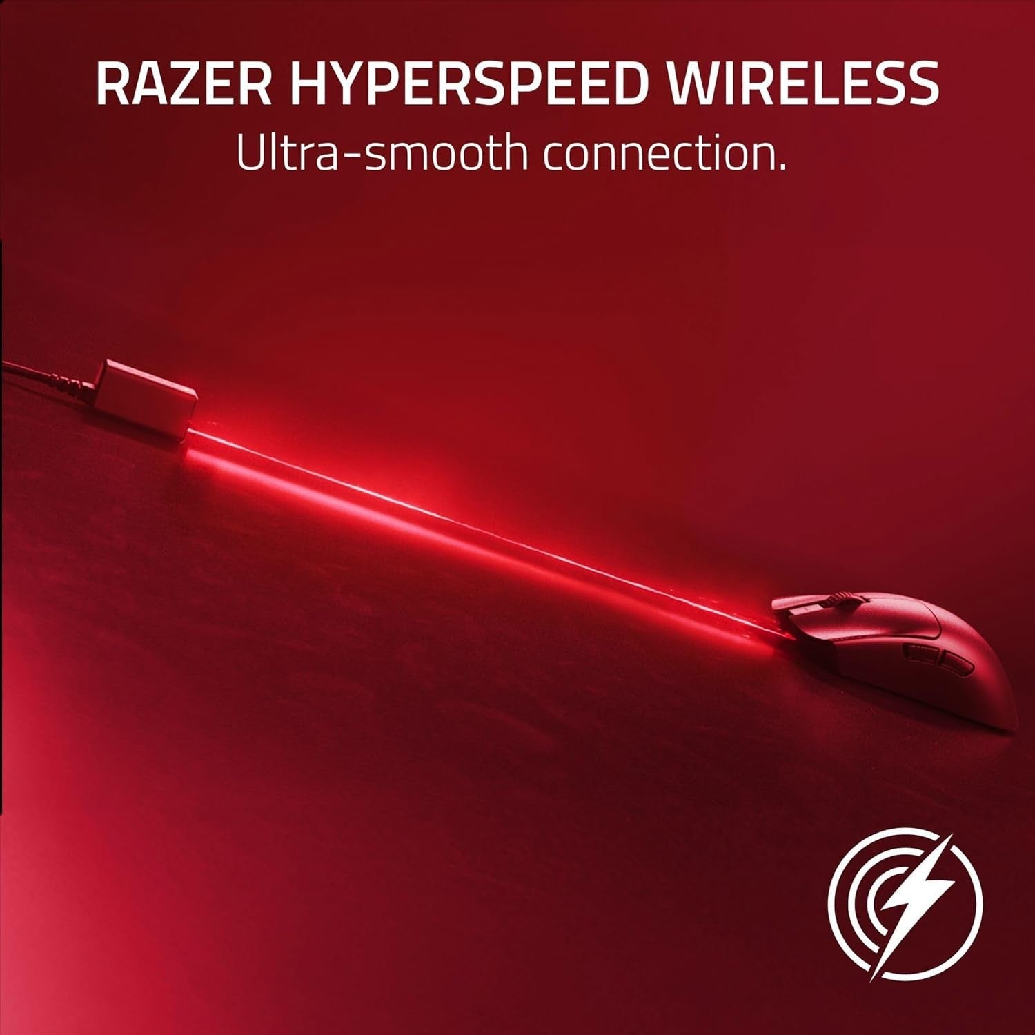 Ultra Light Wireless Esports Mouse 35K DPI 8K Polling Pro Gaming Precision Red