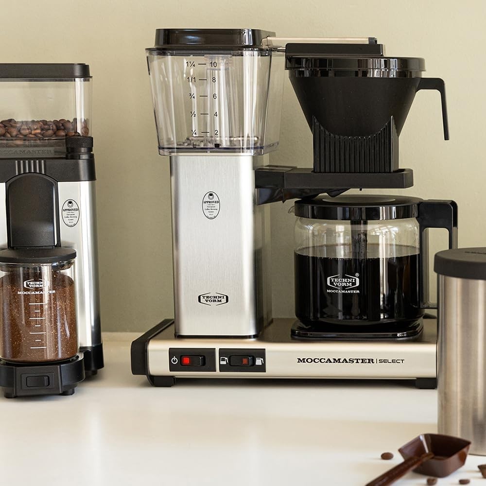 Premium Filter Coffee Machine 1.25L | Fast Brew Drip Maker with Jug & UK Plug