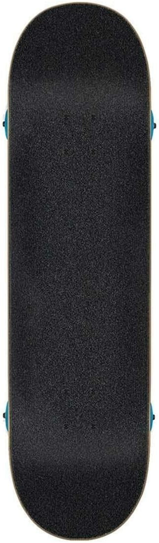 8.0 x 31.25 Complete Skateboard Black Pro Maple Deck Beginner Cruiser
