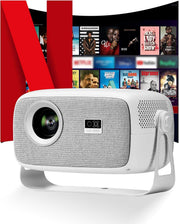 1080P Smart Projector WiFi Bluetooth Electric Focus 4K Outdoor
