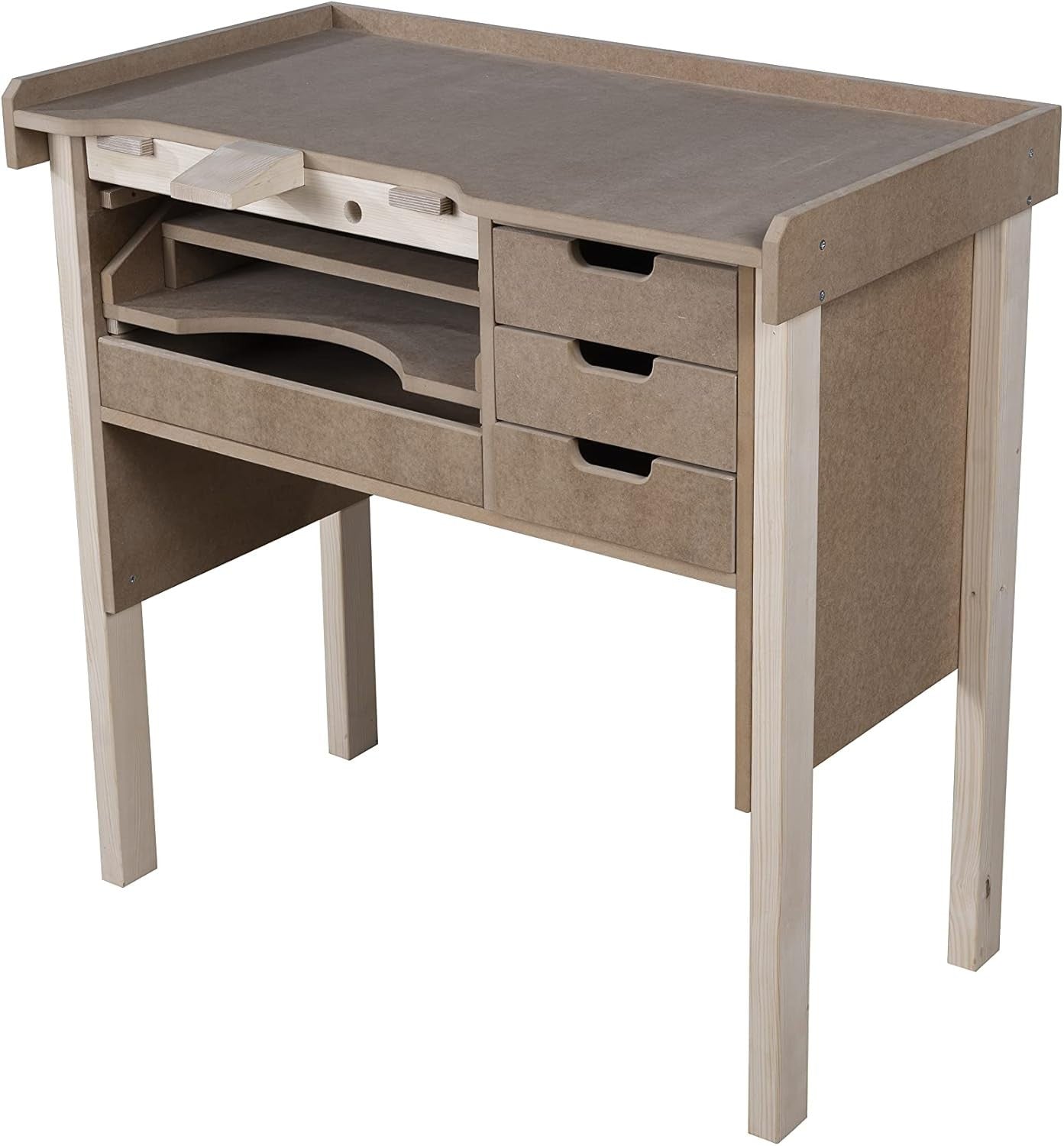 Jewellers Workbench – Craftsman Station with 18mm UniMDF Moisture-Resistant Top
