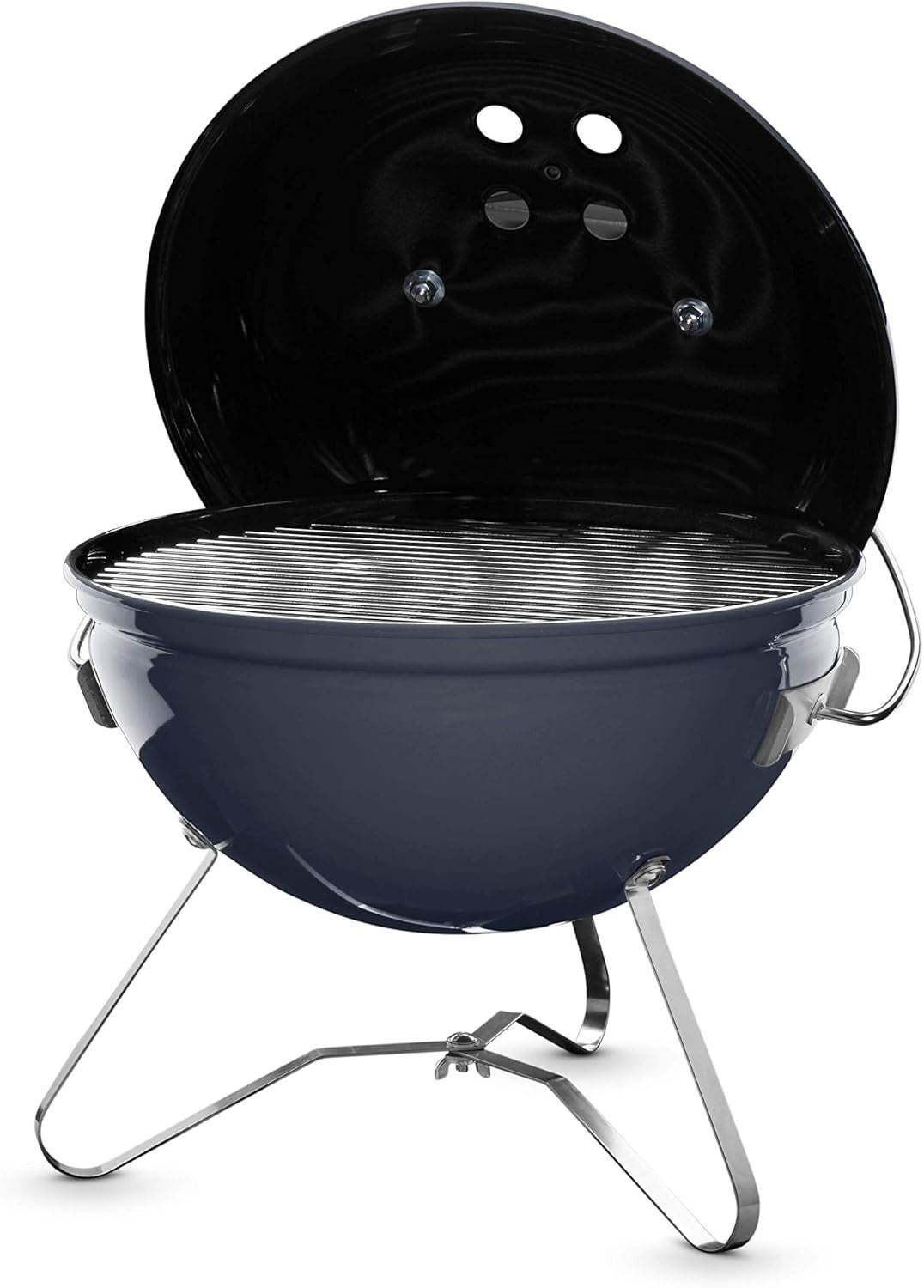 Portable Charcoal BBQ Grill 37cm Tuck-N-Carry Handle Outdoor Camping Garden