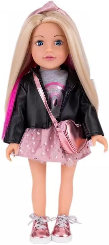 46cm Fashion Doll Bumper Set Outfit Accessories Hair Clips Bag Bracelet Gift