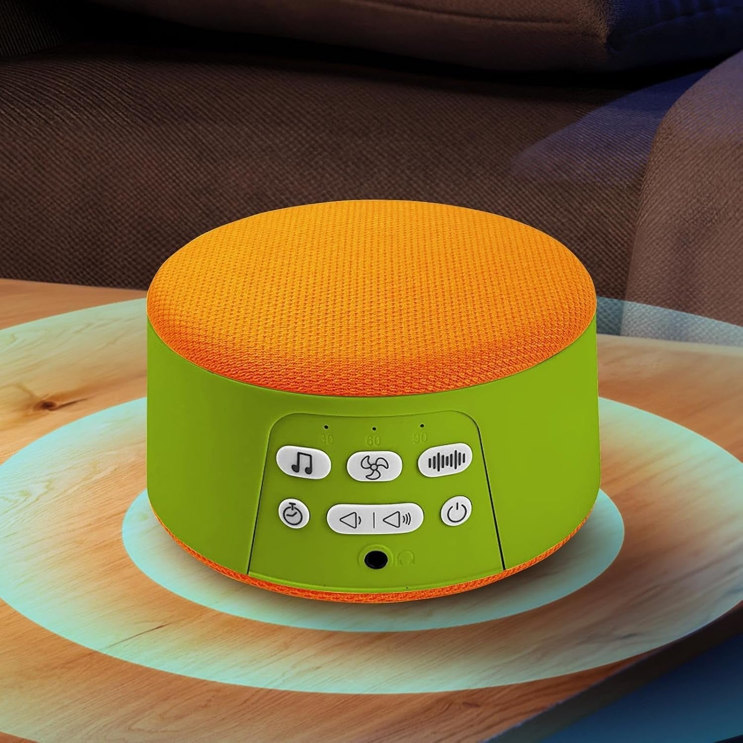 White Noise Machine for Sleep with Timer – Rechargeable Soother for Kids & Adult