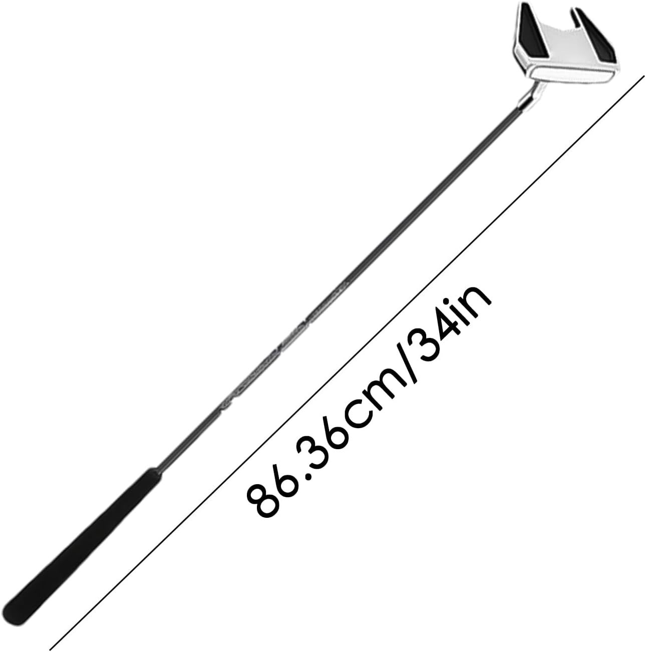 Golf Putter Stainless Steel Beginner Easy Alignment White Lines