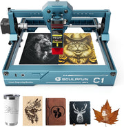 Mini Laser Engraver Portable 3W Precision Engraving Machine DIY Crafts