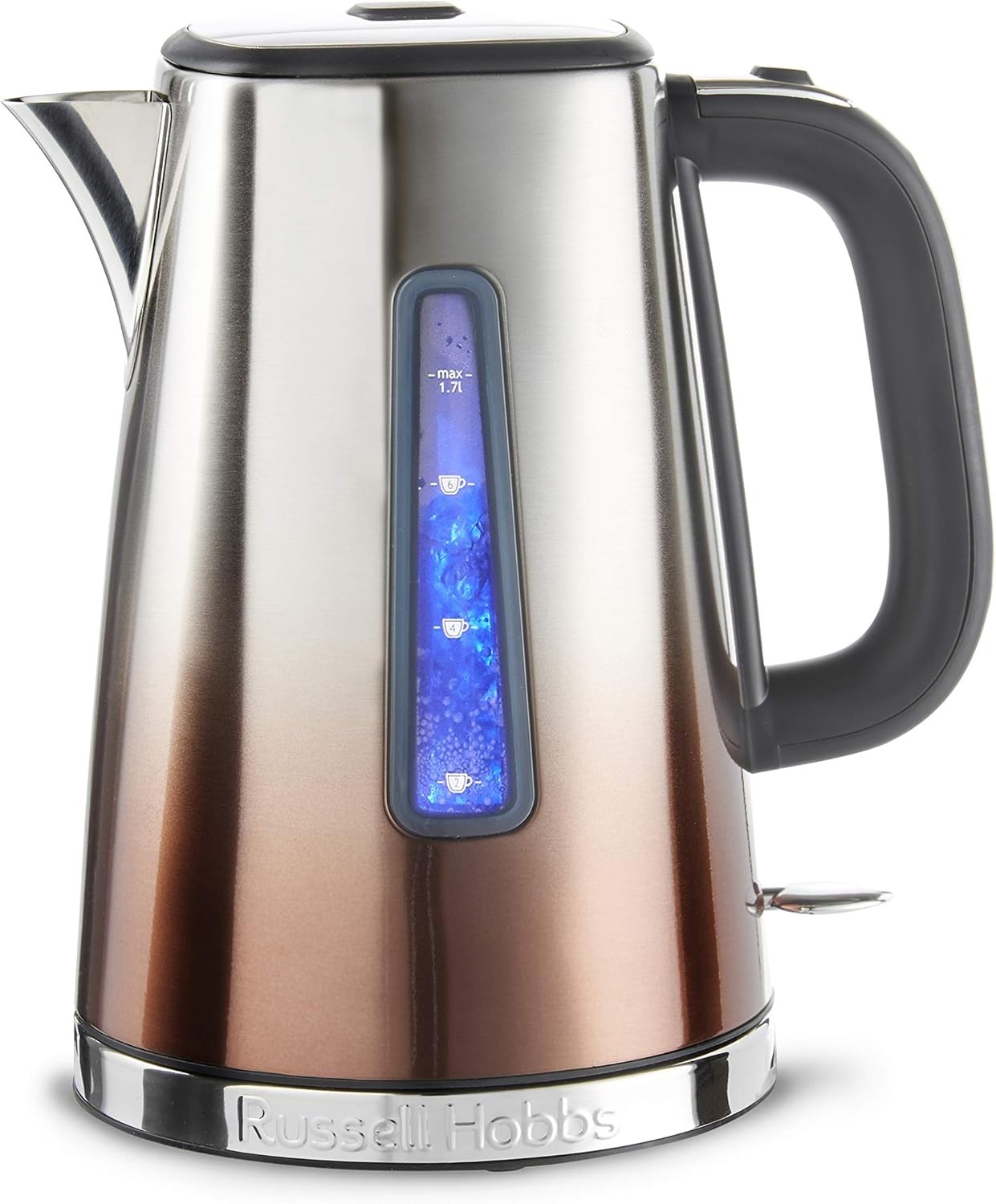 17L 700W Microwave & 1.7L 3000W Kettle Rose Gold Set