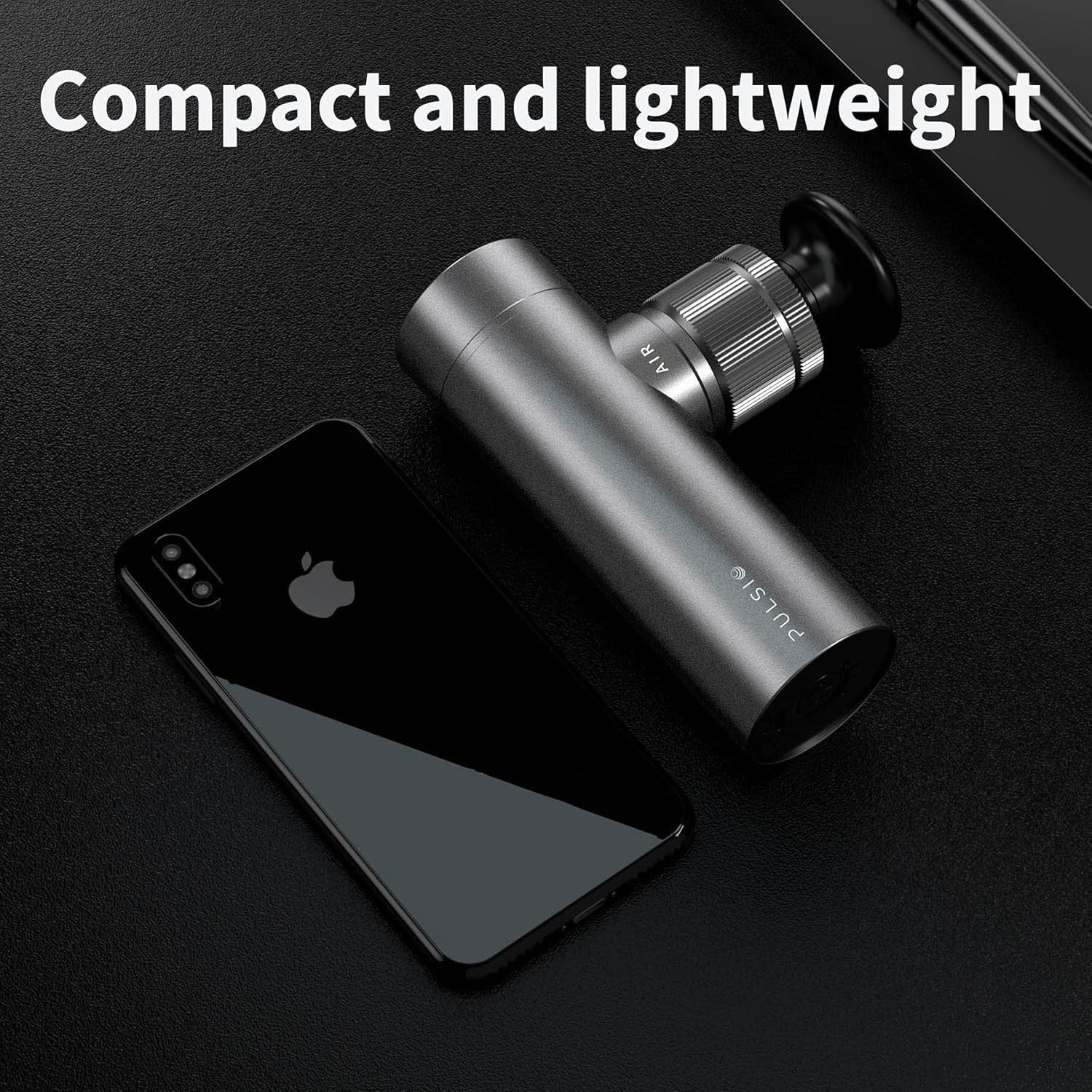 Mini Massage Gun Deep Tissue Muscle Relief Quiet Aluminium Portable Rechargeable