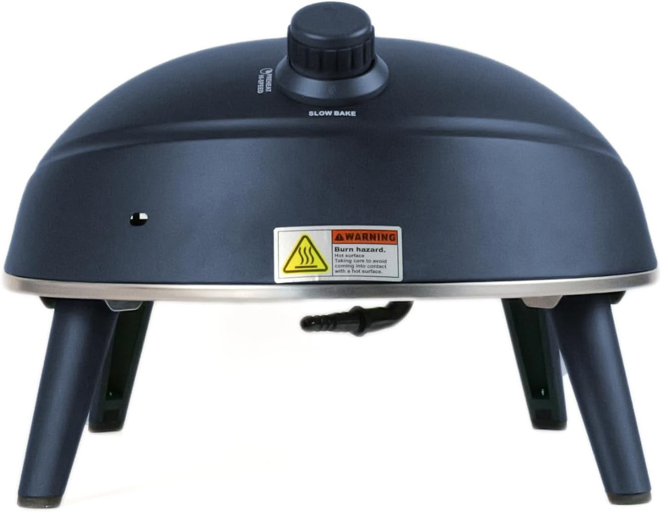 DeliVita Diavolo Gas-Fired Portable Pizza Oven – Powered by Propane, Butane or C