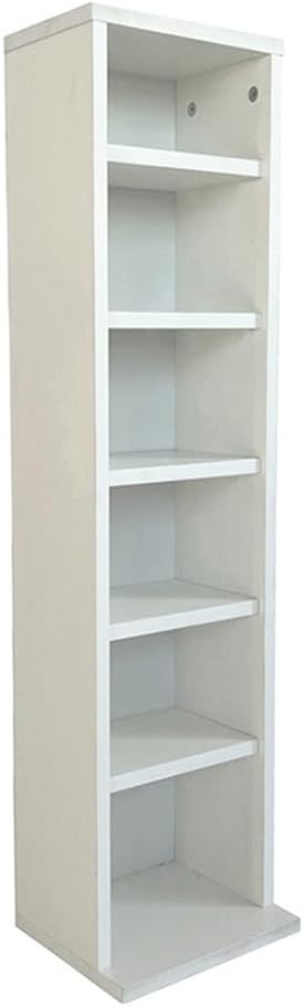 Wall Mounted CD DVD Storage Shelf 4 Cube Floating Media Unit White