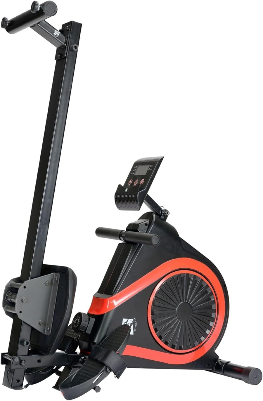 Foldable Magnetic Rowing Machine Quiet 8-Level Resistance LCD Home Rower 120KG