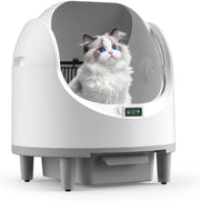 Open Top Self Cleaning Cat Litter Box APP Control Multi Cat 10L